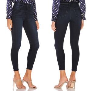 L'AGENCE Margot High Rise Skinny Jeans Womens Sz 25 NWOT Dark Wash Stretch Denim